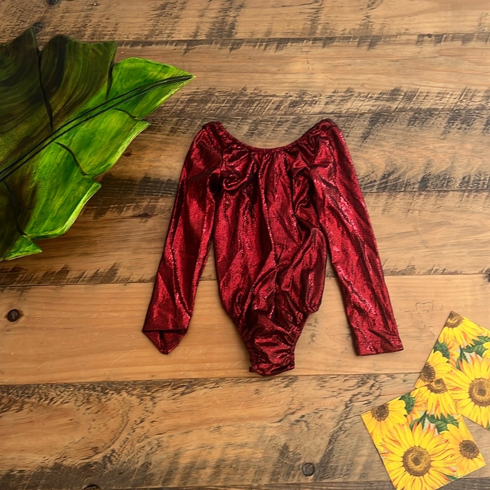 Bailey Blossoms sequin leotard 3T. Great condition.